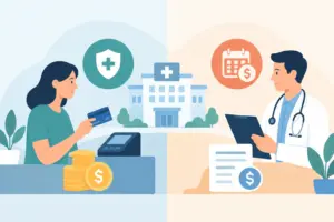 Prepayment Versus Postpayment in Healthcare